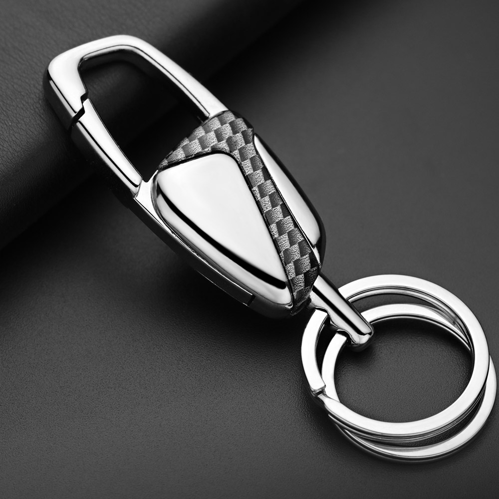 Initial Ring Custom - Llavero personalizado con doble interruptor, letras