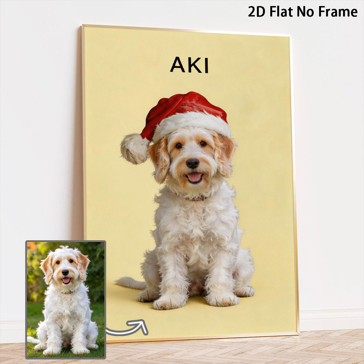 Pet Portrait Custom - Pósteres personalizados con imágenes de mascotas,