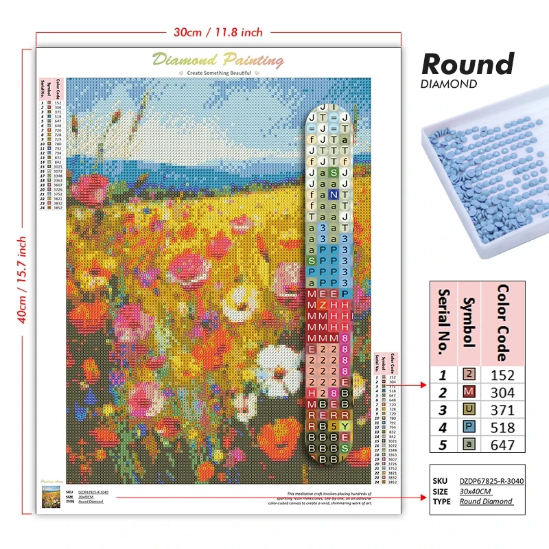 Pintura de Diamantes Anime Blu - Photo Mosaic Print reseña y precio