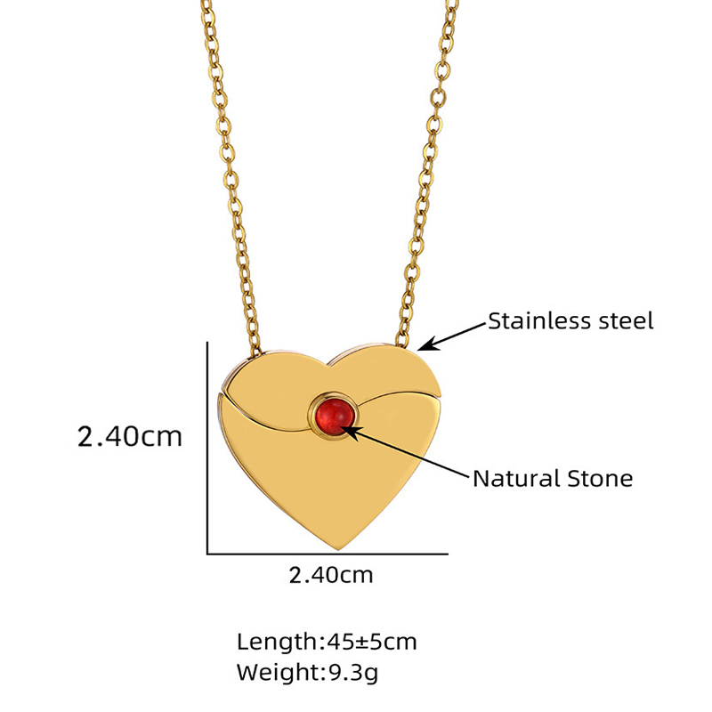 Collar con Colgante de Corazón - Birth Flower Necklace reseña y precio