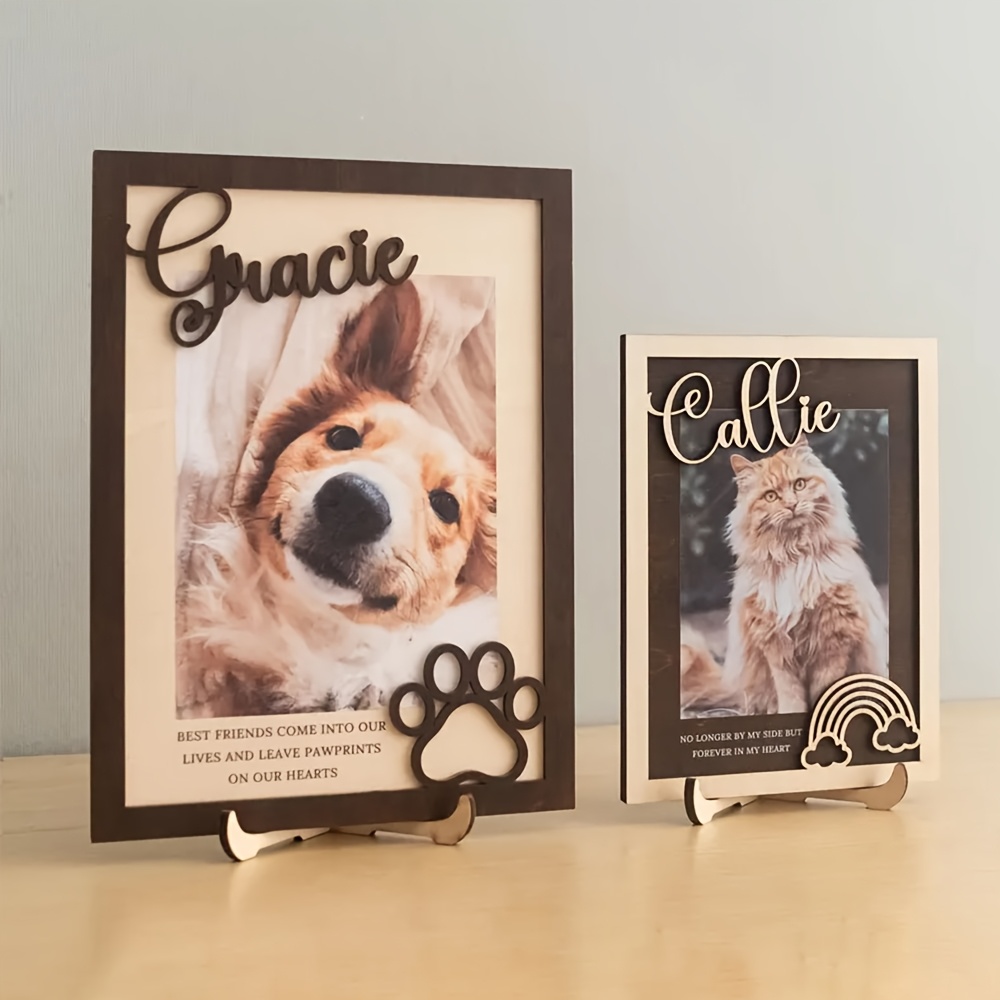 Marco de Fotos Personalizado d - Pet Portrait Custom reseña y precio