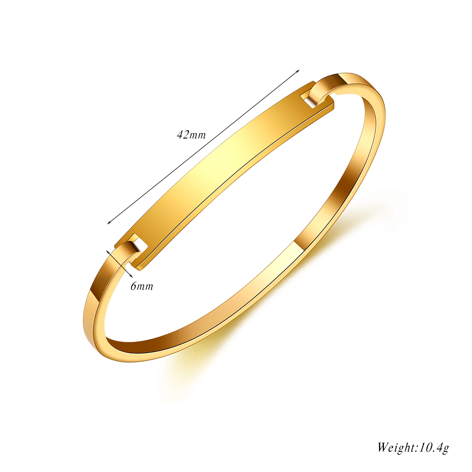 Brazalete de acero inoxidable  - Coordinates Bracelet reseña y precio
