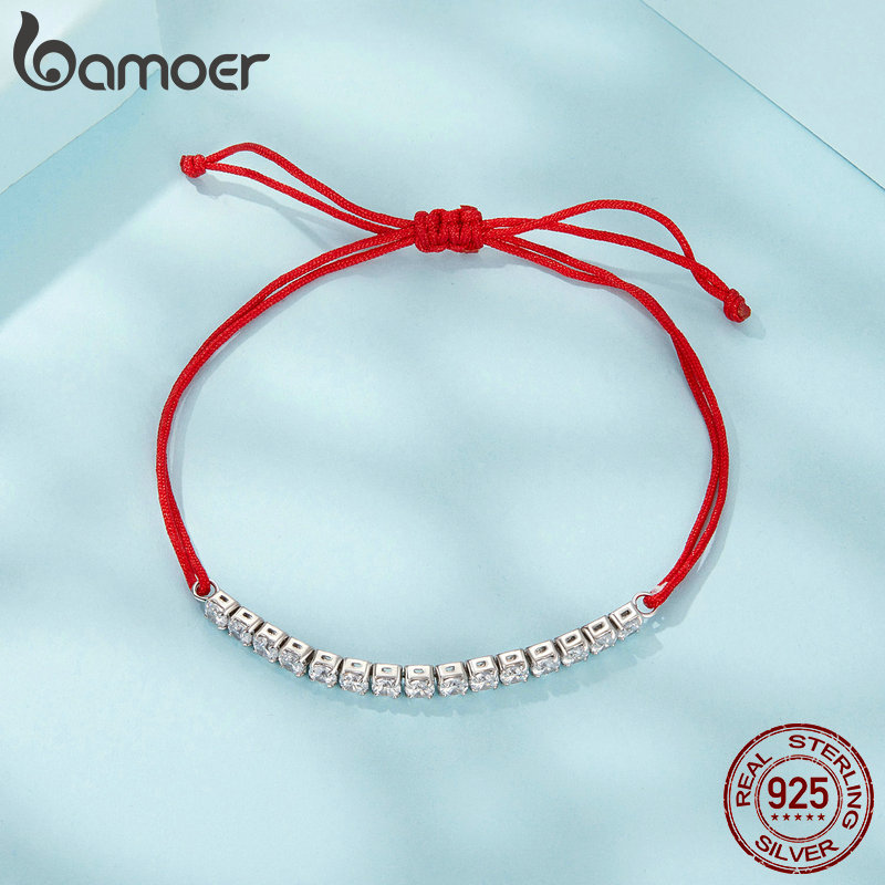 BAMOER-pulsera de plata de ley - Coordinates Bracelet reseña y precio