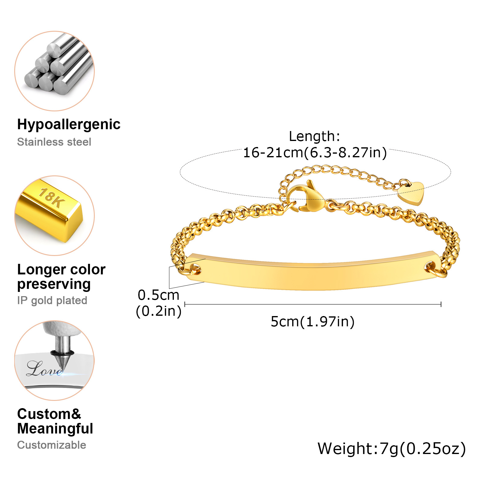 Pulsera de identificación bril - Coordinates Bracelet reseña y precio