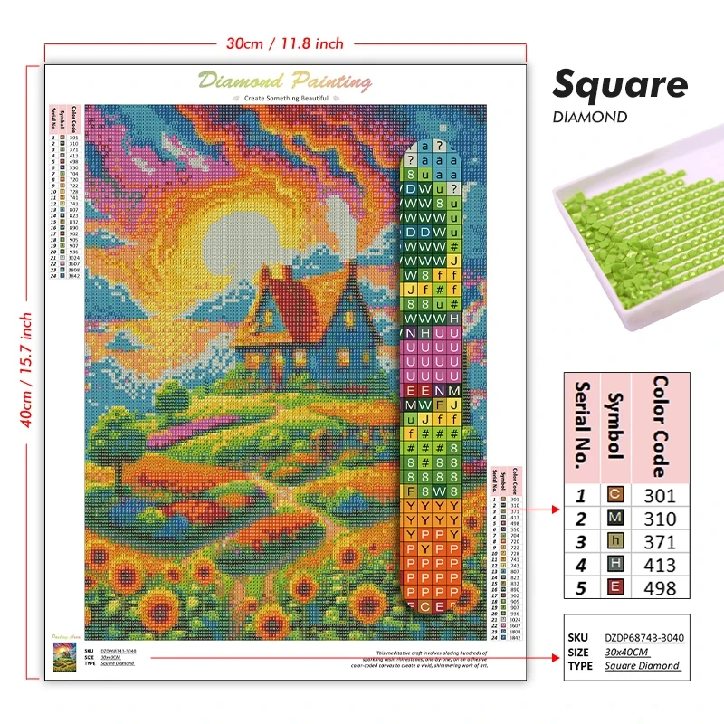Pintura de diamantes con motiv - Photo Mosaic Print reseña y precio